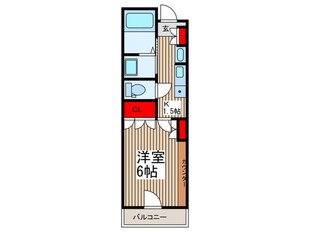 BaumRoom東川口の物件間取画像